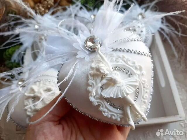 Шары на елку ручной работы