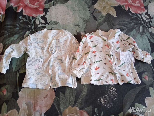 Вещи для малышей от 1 месяца до 7