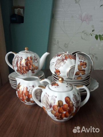 Чайный сервиз. Лфз. Новый. 