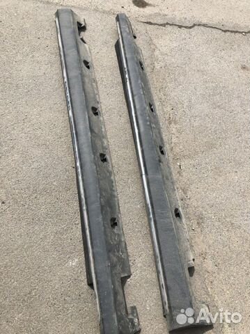 Накладки Порогов /Короба мерседес ML166