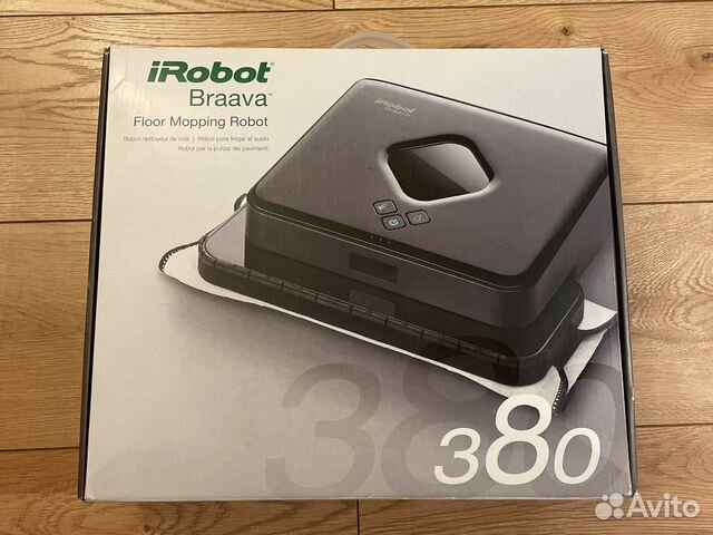 Робот полотёр irobot braava 380