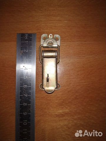 Замок защелка, накидной для опломбирования