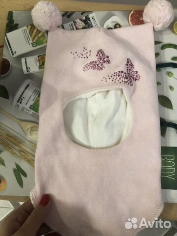 Шапка шлем beezy для девочки