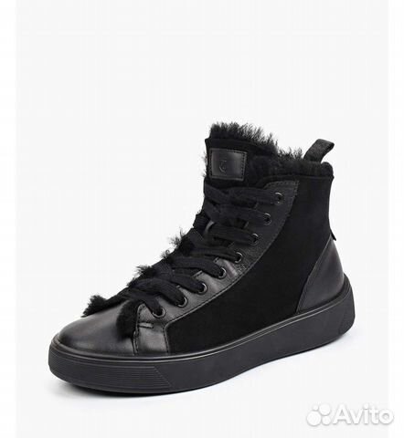 Ботинки зимние ecco. Новые