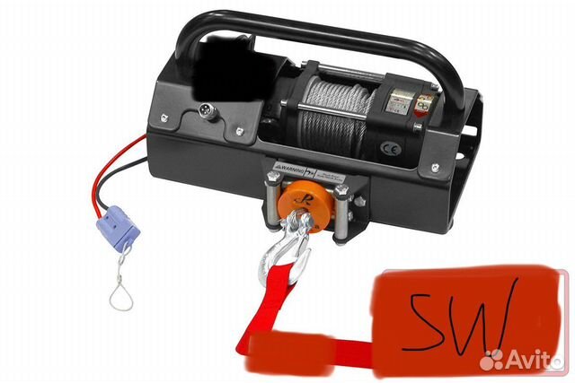 Лебедка электрическая 12v переносная Лебедка электрическая 12v переносная