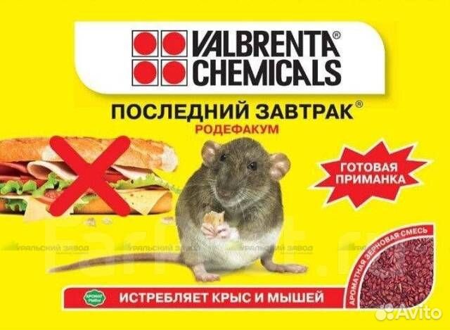 Средство для уничтожения грызунов