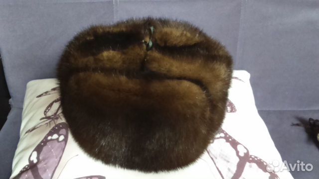 Шапка норковая мужская