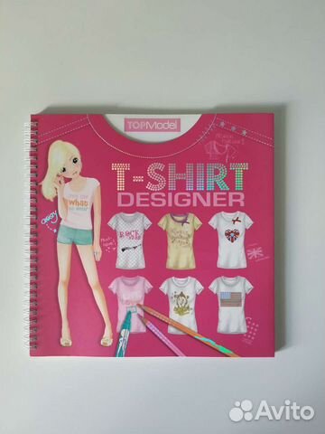 Альбом для творчества Top Model T-shirt Designer