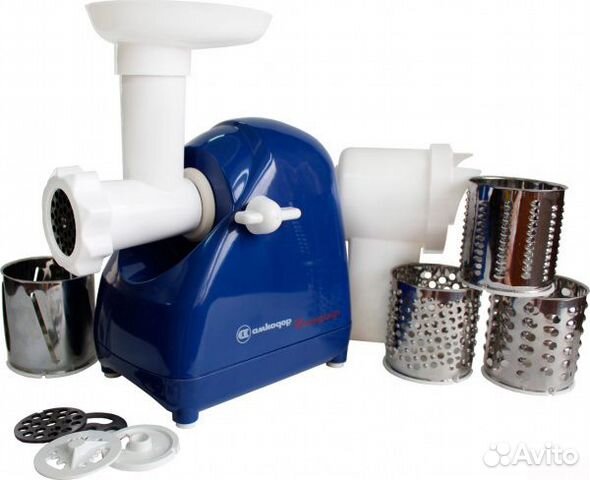 Мясорубка Белвар Помощница кэм-П2У 302-09 синий