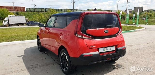 Kia Soul 2.0 AT, 2021, битый, 6 000 км