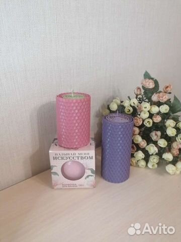 Свечи ручной работы из вощины доставка, самовывоз