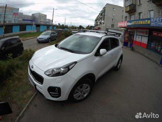 Багажник на крышу поперечины Kia Sportage 2015