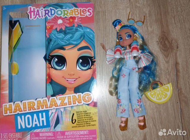 Кукла hairdorables hairmazing хейрмейзинг Ноа