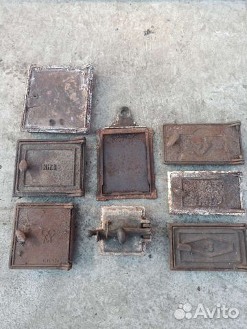 Дверца чугунная для печки: