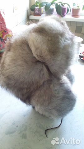 Шапка меховая песец