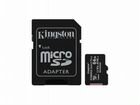 Карта памяти kingston micro 64 gb + адаптер объявление продам