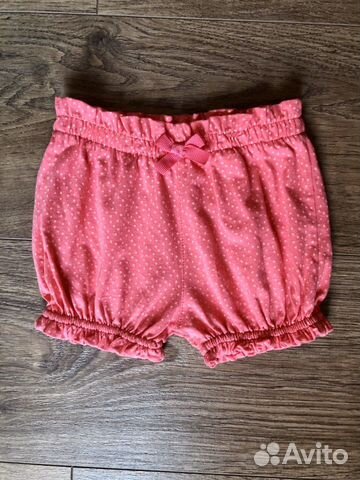Новые шорты на девочку р.68