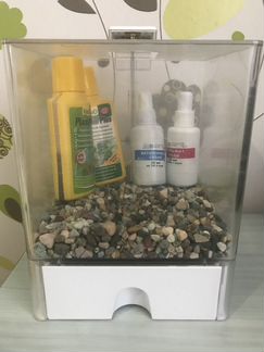 Аквариум 3 л с двумя видами освещения