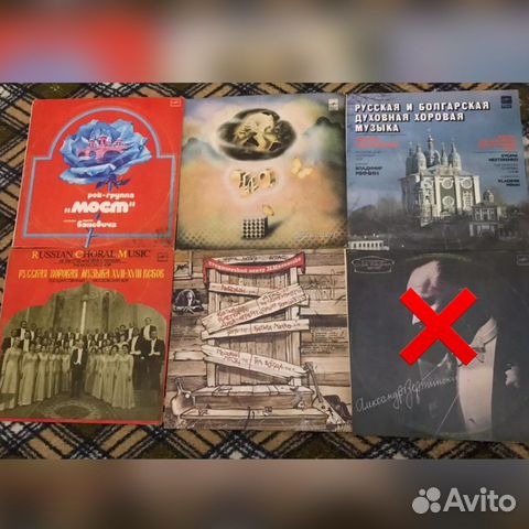 Виниловые пластинки разных жанров