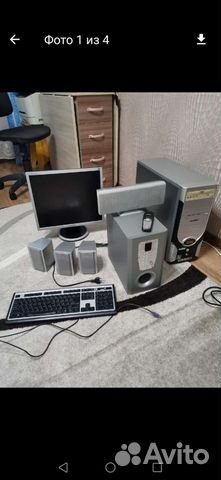 Монитор ЖК, системник