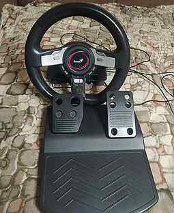 Игровой руль genius speed wheel 5 pro