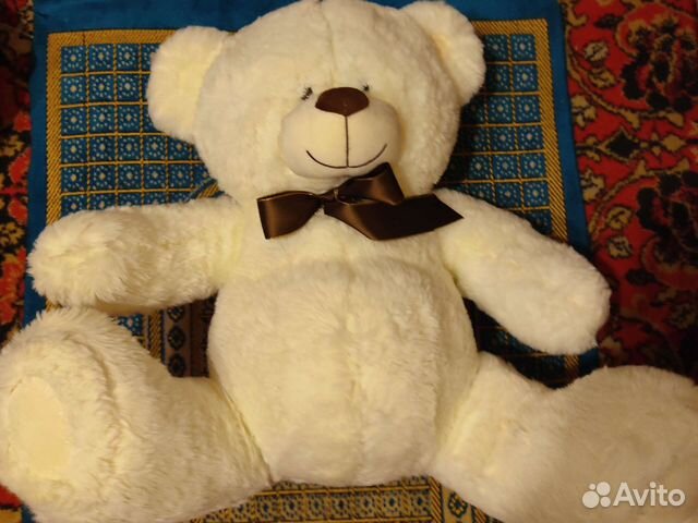 Плюшевый медведь новый большой купить в Мытищах | Личные вещи | Авито