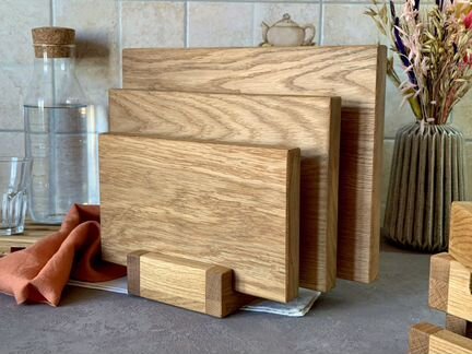 Набор разделочных досок из цельного дуба