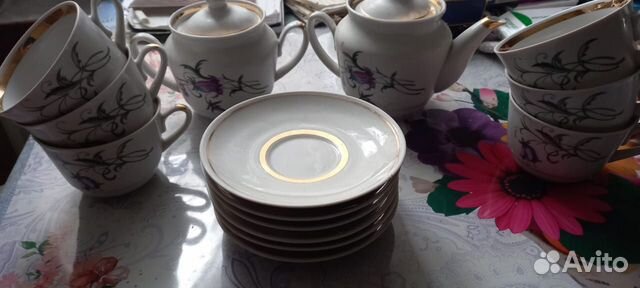 Чайный сервиз на 6 персон новый СССР