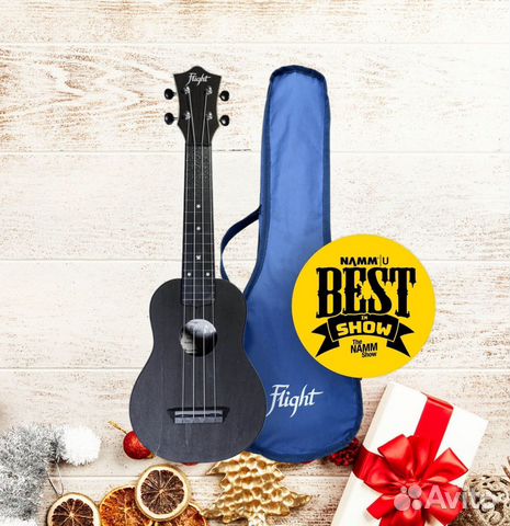 Flight TUS-35 BK/ Укулеле сопрано/ Новый