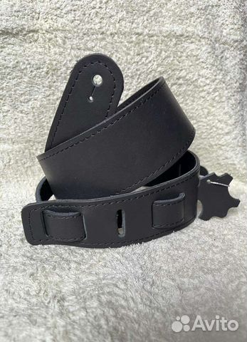 Кожаный гитарный ремень