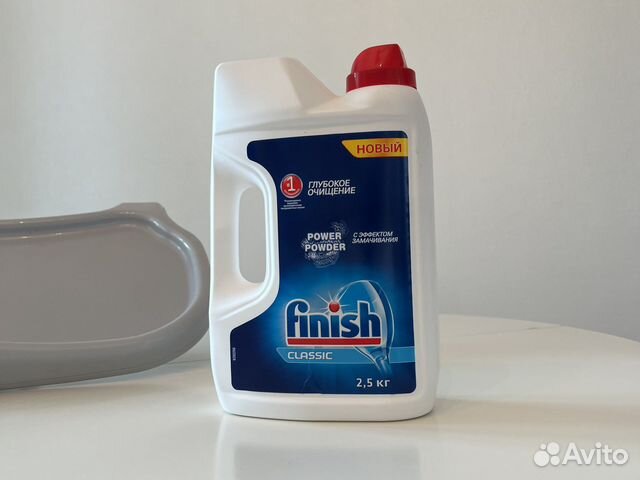 Порошок finish для посудомоечных машин 2.5