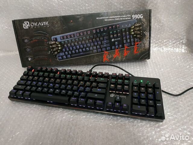 Oklick 990g rage black обзор