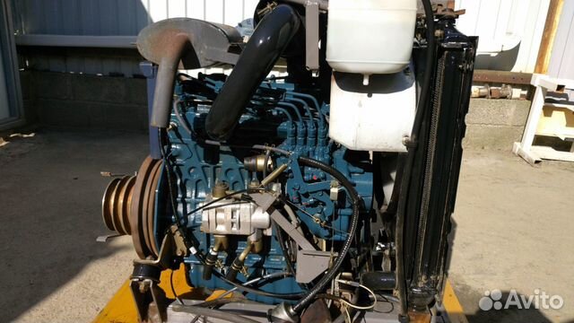 Дизельный двигатель Kubota V1505 (14)