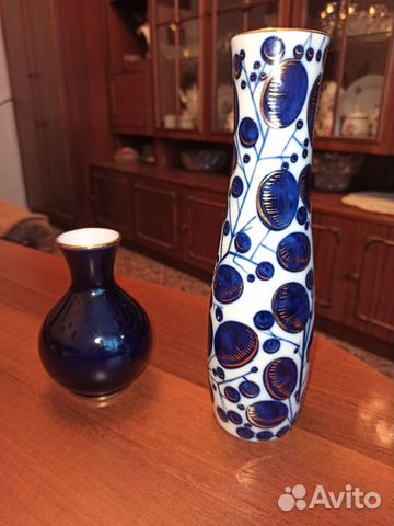Вазы лфз Сливы и Кобальт