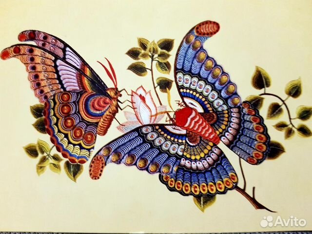 Открытка из Швейцарии периода СССР