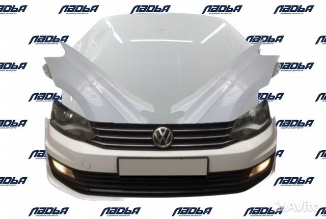 Бампер передний Volkswagen Polo 2015