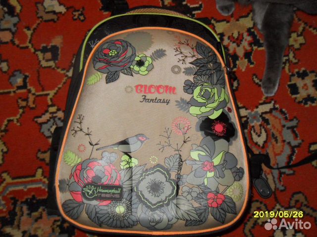 Рюкзак ортопедический с жесткой спинкой