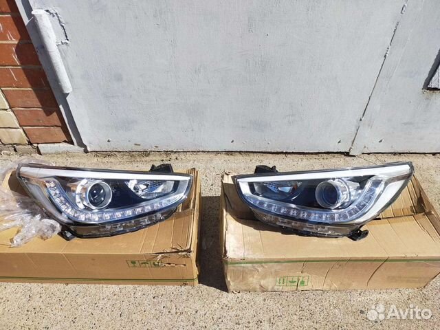 Фара hyundai solaris