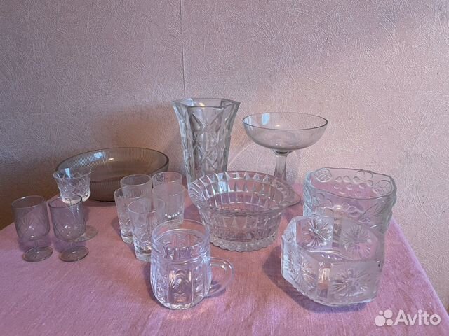 Стекло хрусталь СССР