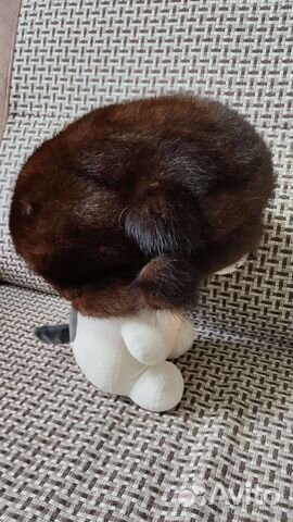 Берет женский норковый