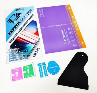 Гидрогелевое броне покрытие с uv клеем