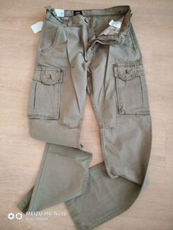 LEE dungarees Mens 32X33 7 Pocket cargo Khaki Pant