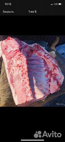 Мясо домашнее свинина