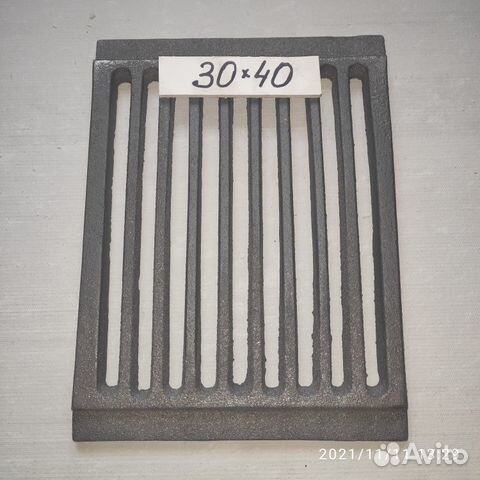 Колосники чугунные 30х40. Печное литье