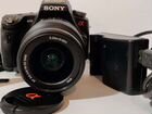 Продам фотоаппарат полузеркалка sony a33 SLT