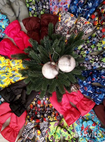 Варежки непромокаемые детские