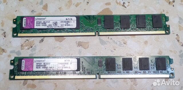 DDR2-2GB Kingston KVR800D2N6/2G