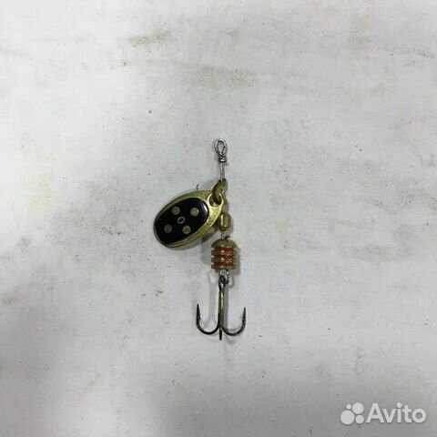 Блесна ilba Tondo f/d/s №0 (2г) Gold-Black