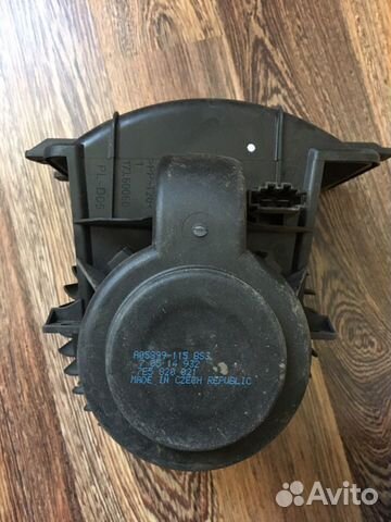 Вентилятор салона передний