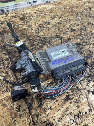 Эбу двигателя B12D1 Шевроле Авео T250